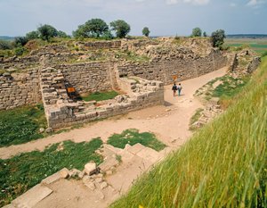 Vista de las ruinas